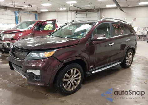 2012 Kia Sorento Sx V6 z USA, uszkodzony, nr VIN 5XYKWDA27CG306416